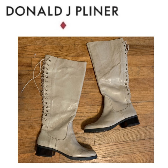 Donald J. Pliner Shoes - NWOT Donald J. Pliner BAUDE2 Leather Riding Boots